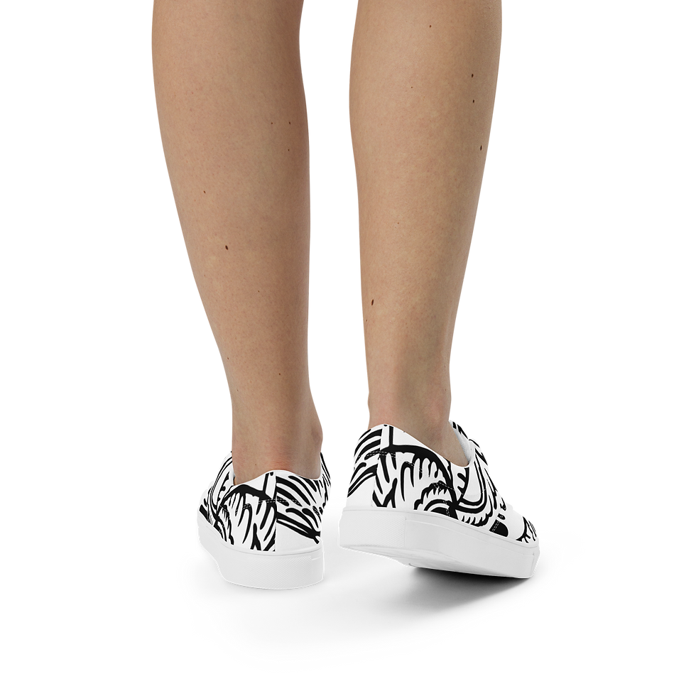 Thumbnail: Women’s lace-up canvas shoes