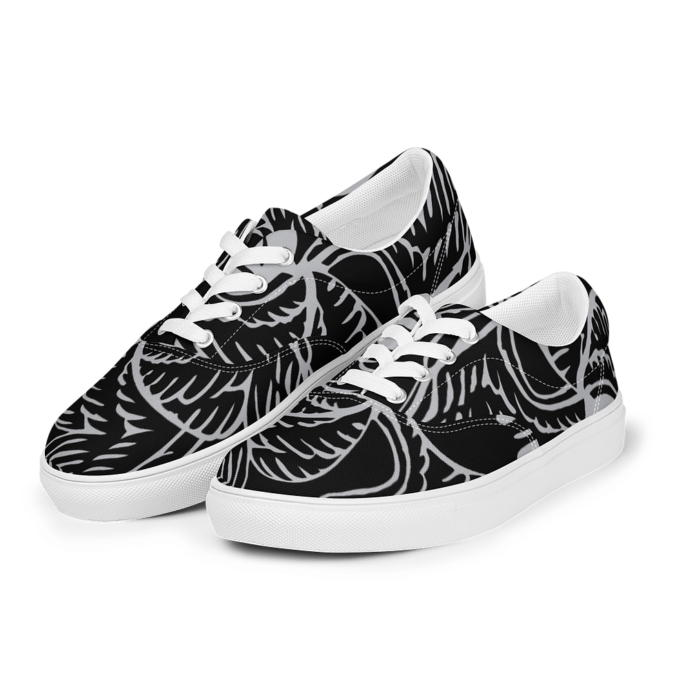 Thumbnail: Men’s lace-up canvas shoes