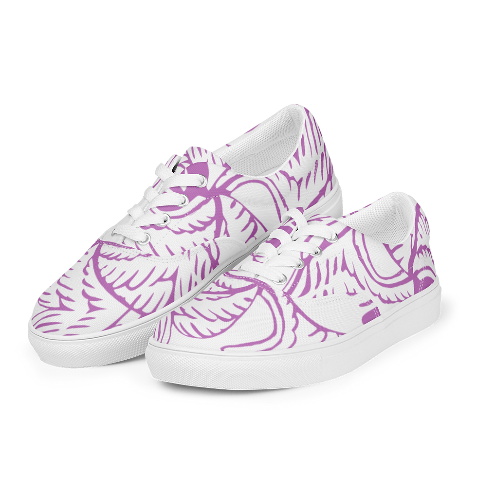 Thumbnail: Women’s lace-up canvas shoes