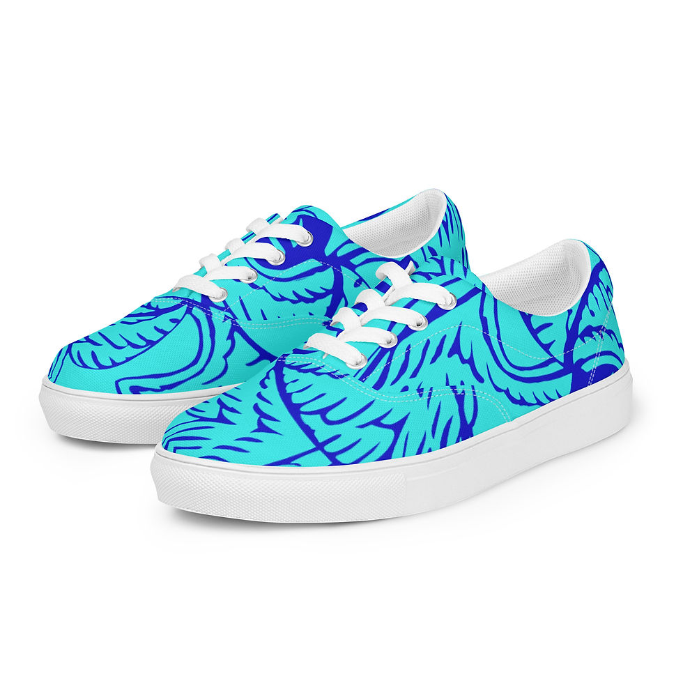 Thumbnail: Women’s lace-up canvas shoes