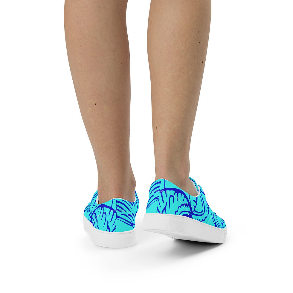 Thumbnail: Women’s lace-up canvas shoes
