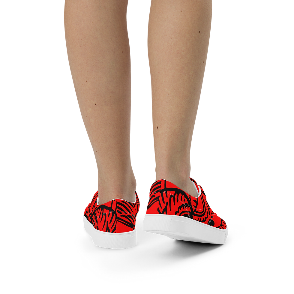 Thumbnail: Women’s lace-up canvas shoes