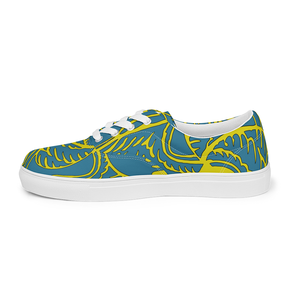 Thumbnail: Men’s lace-up canvas shoes