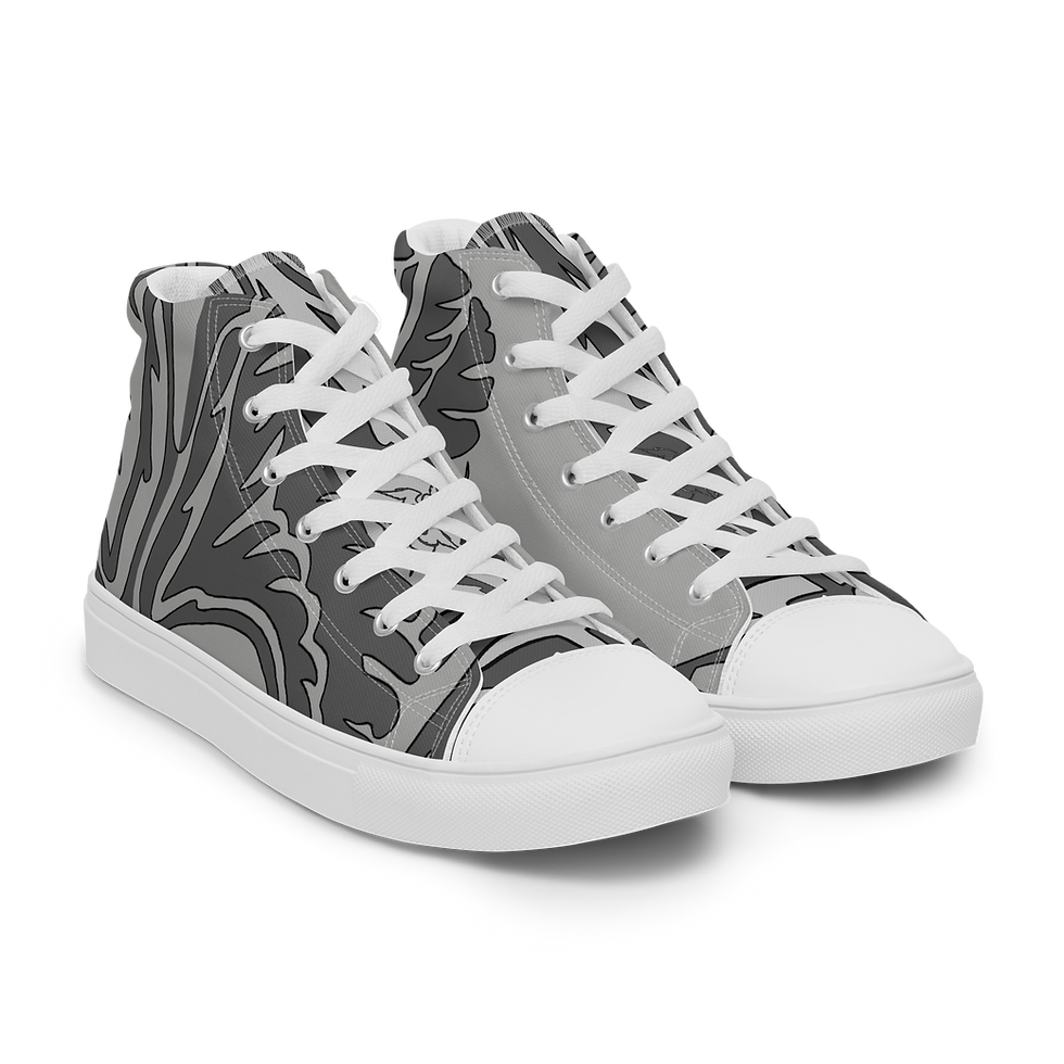 Thumbnail: Men’s high top canvas shoes
