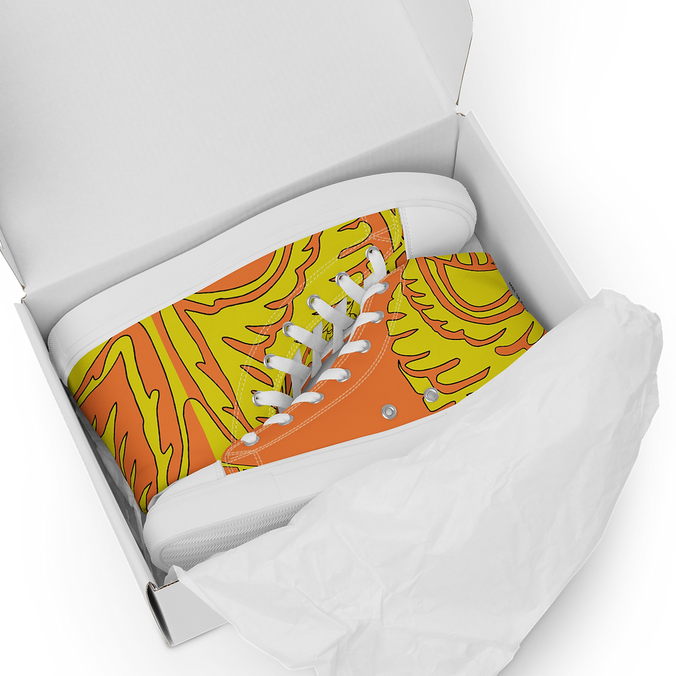 Thumbnail: Men’s high top canvas shoes