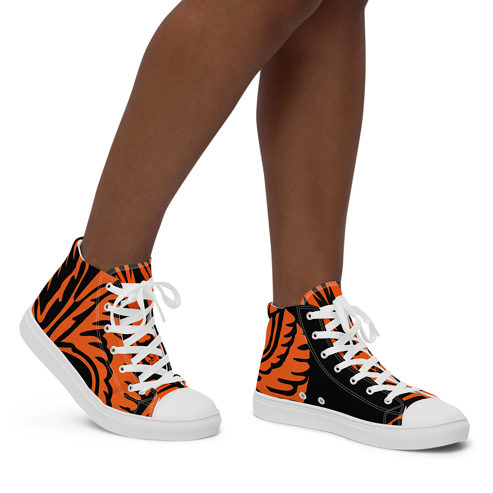 Thumbnail: Women’s high top canvas shoes