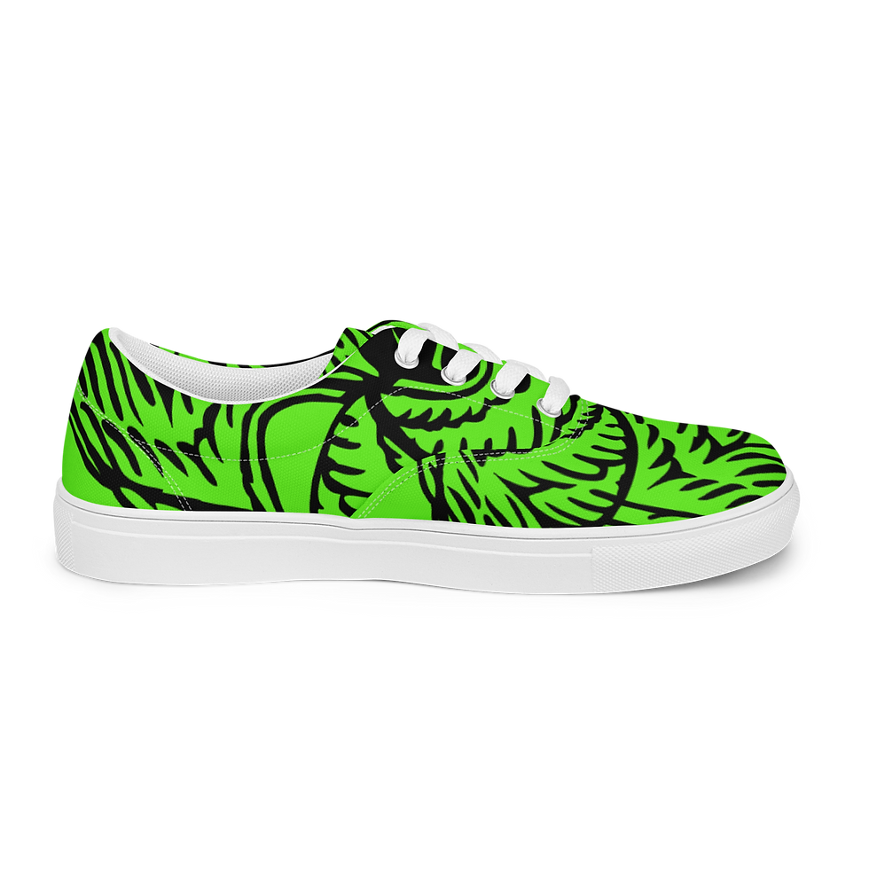 Thumbnail: Men’s lace-up canvas shoes