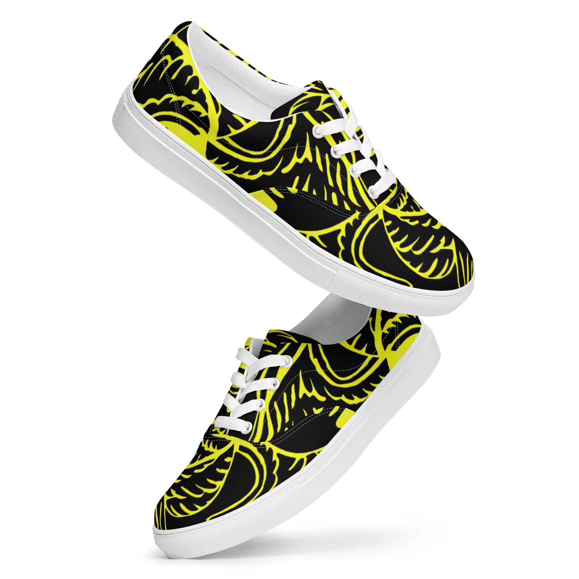 Men’s lace-up canvas shoes