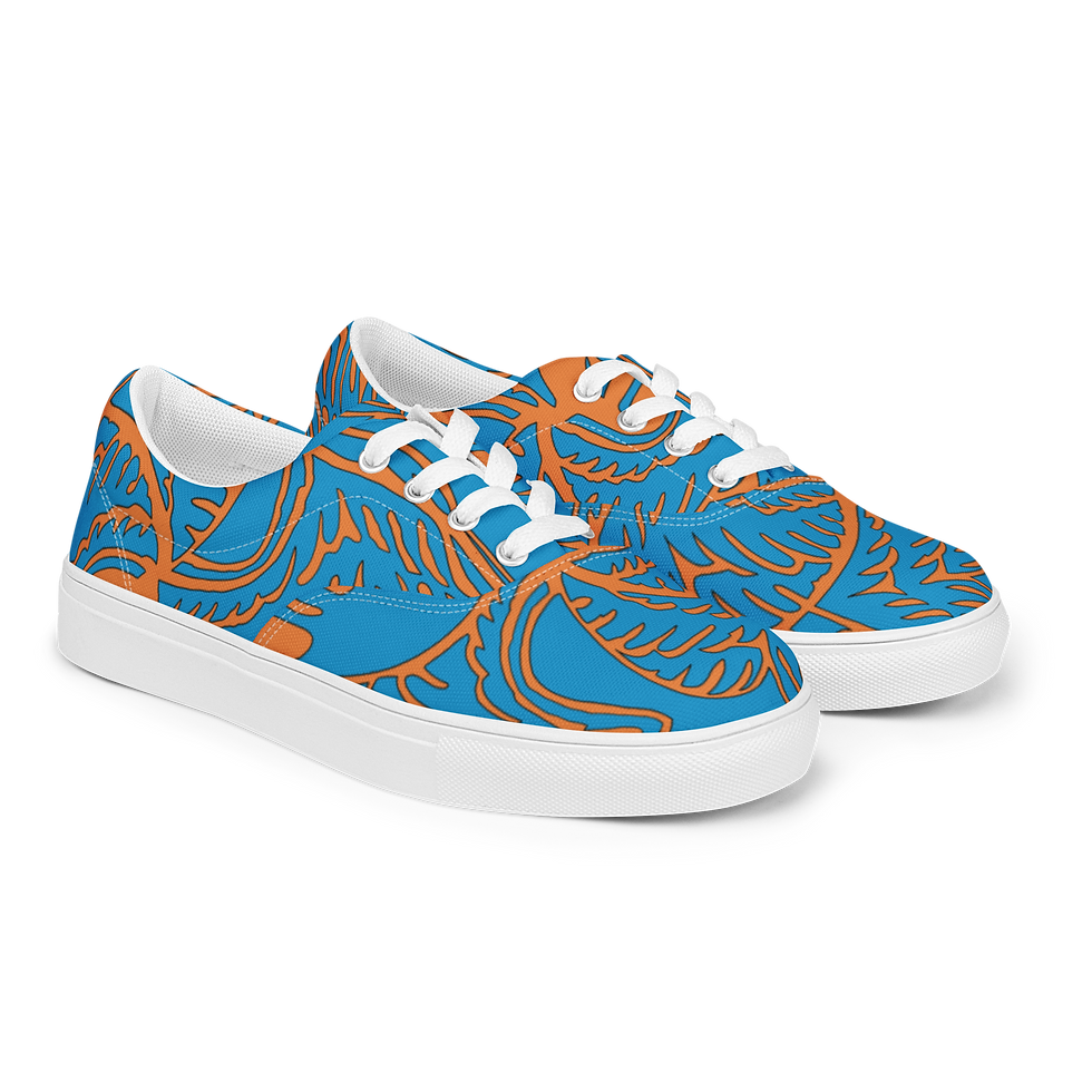 Thumbnail: Men’s lace-up canvas shoes