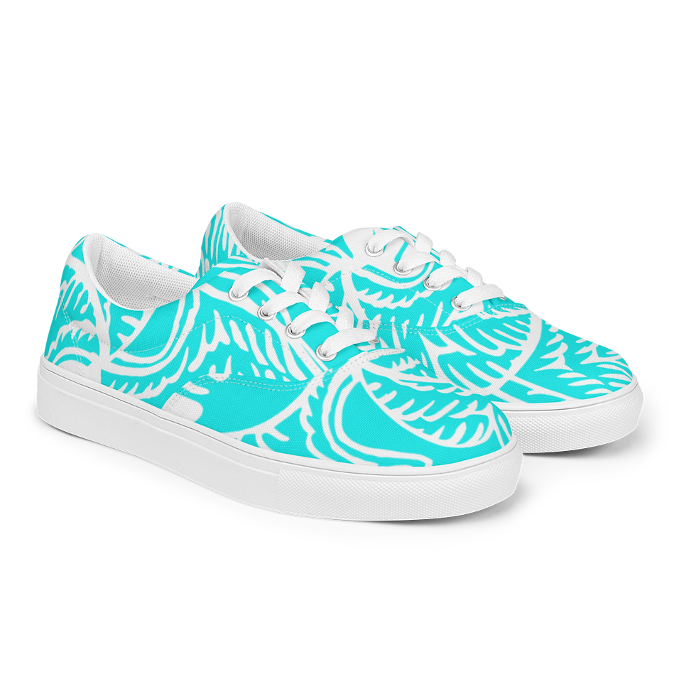 Thumbnail: Women’s lace-up canvas shoes