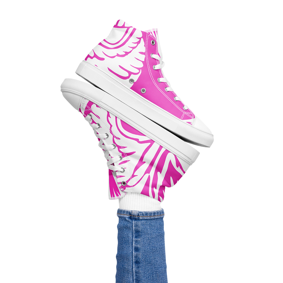 Thumbnail: Women’s high top canvas shoes