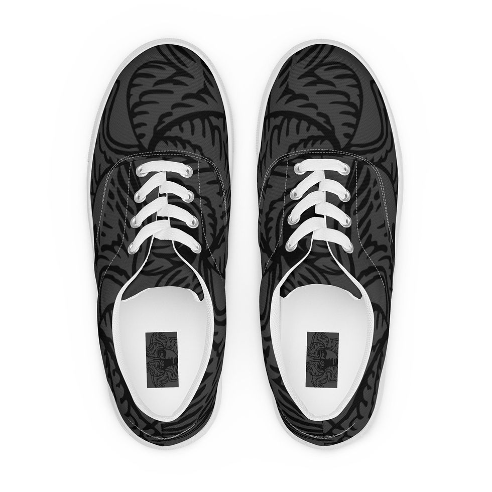 Thumbnail: Women’s lace-up canvas shoes