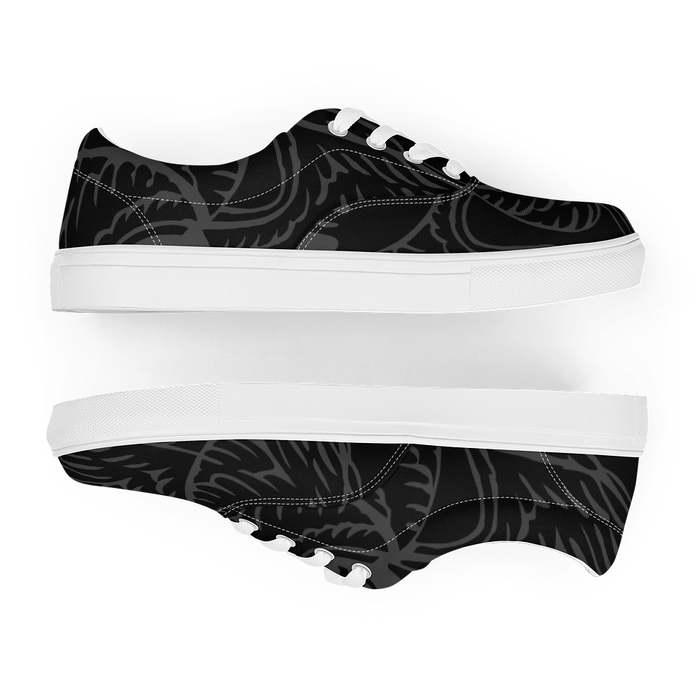 Thumbnail: Men’s lace-up canvas shoes