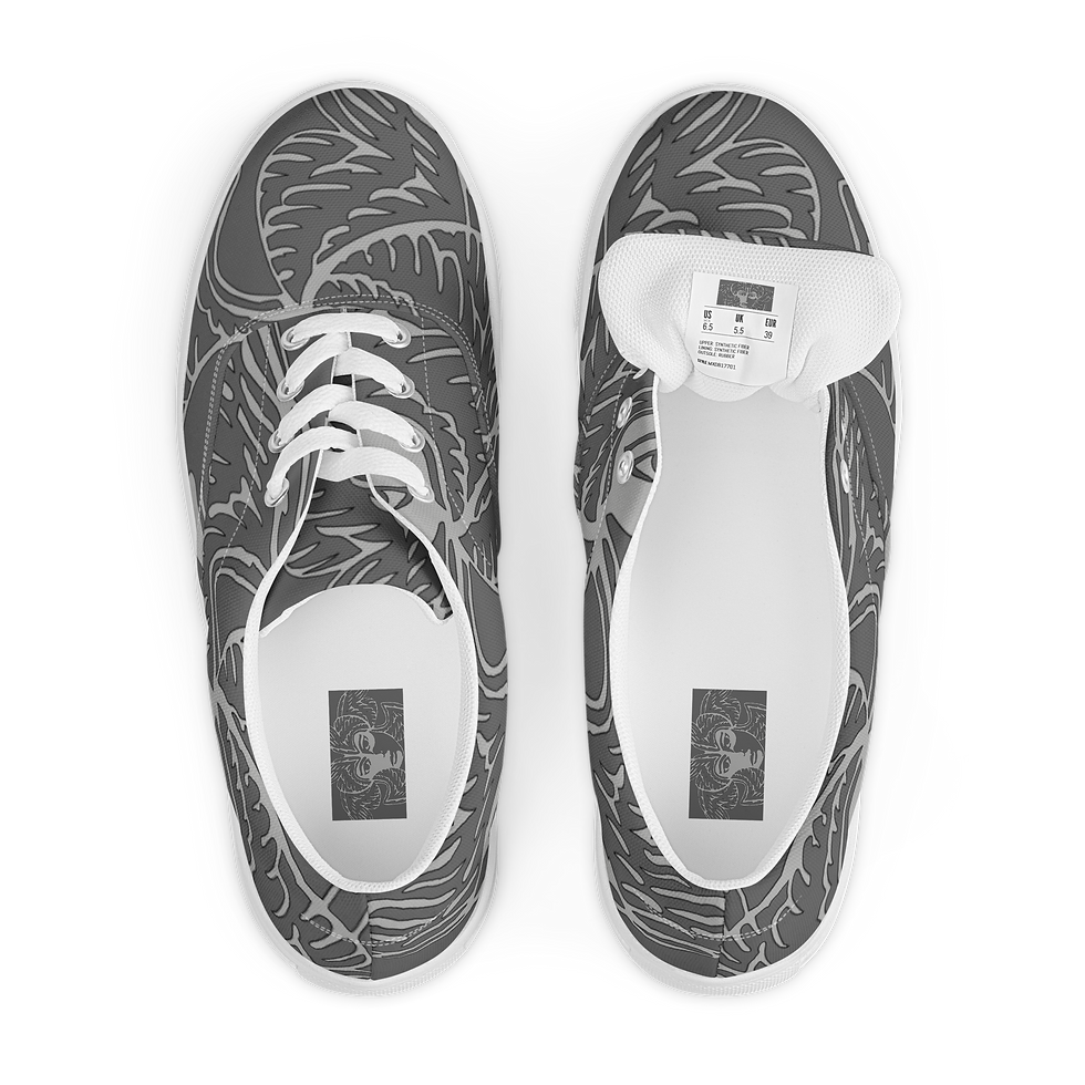 Thumbnail: Women’s lace-up canvas shoes