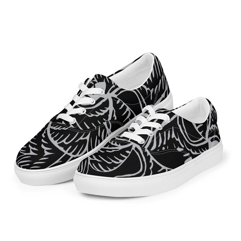 Thumbnail: Women’s lace-up canvas shoes