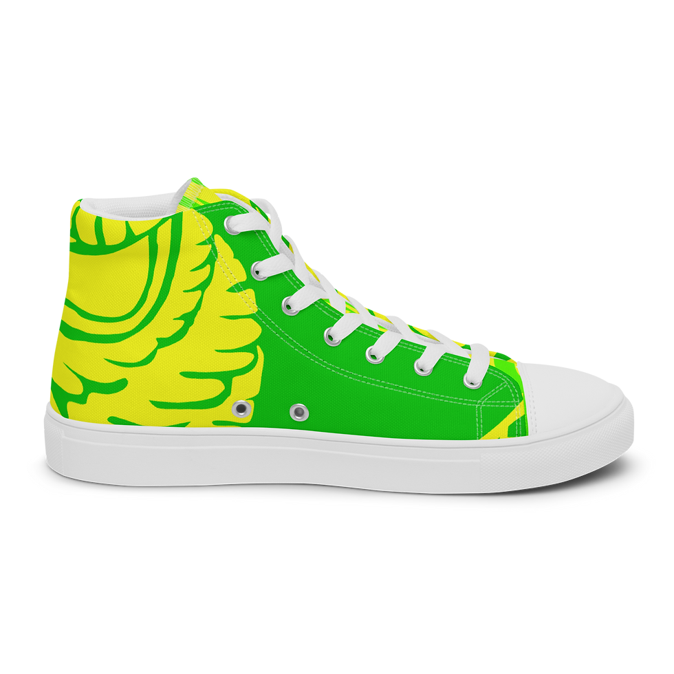 Thumbnail: Men’s high top canvas shoes
