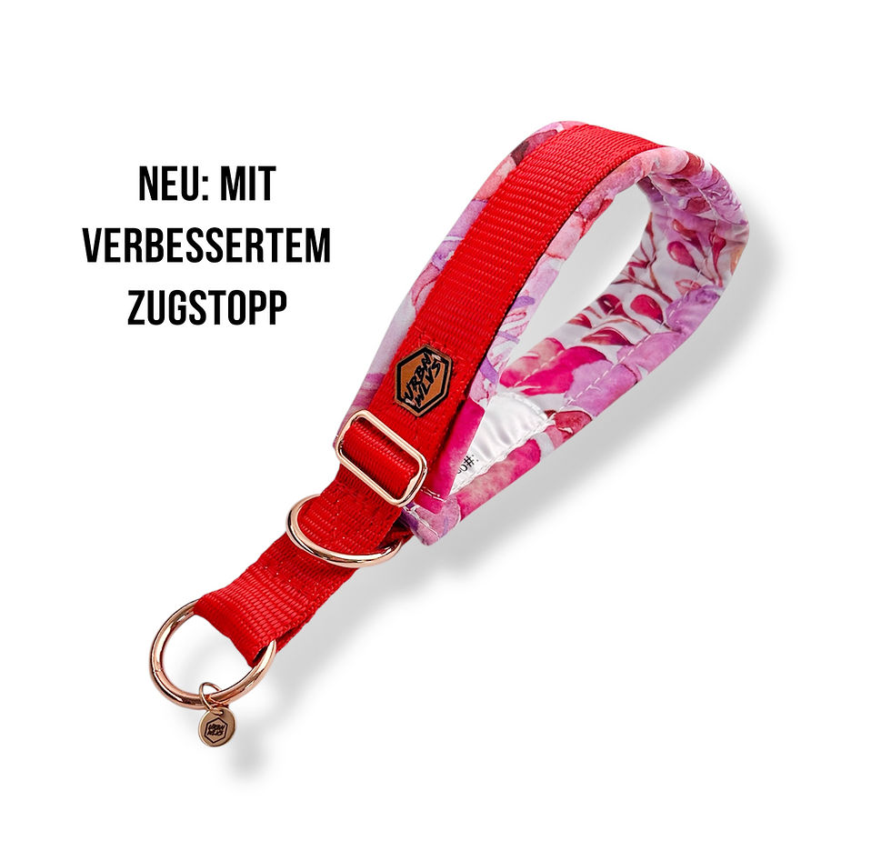 Miniaturbild: Individuelles Zugstopp Halsband Verstellbar