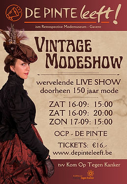 Vintage Modeshow in De Pinte