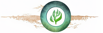 Symbool met natuur erin