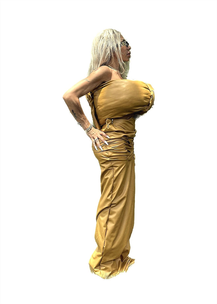 Thumbnail: The “VORTEX” Leather two piece outfit 