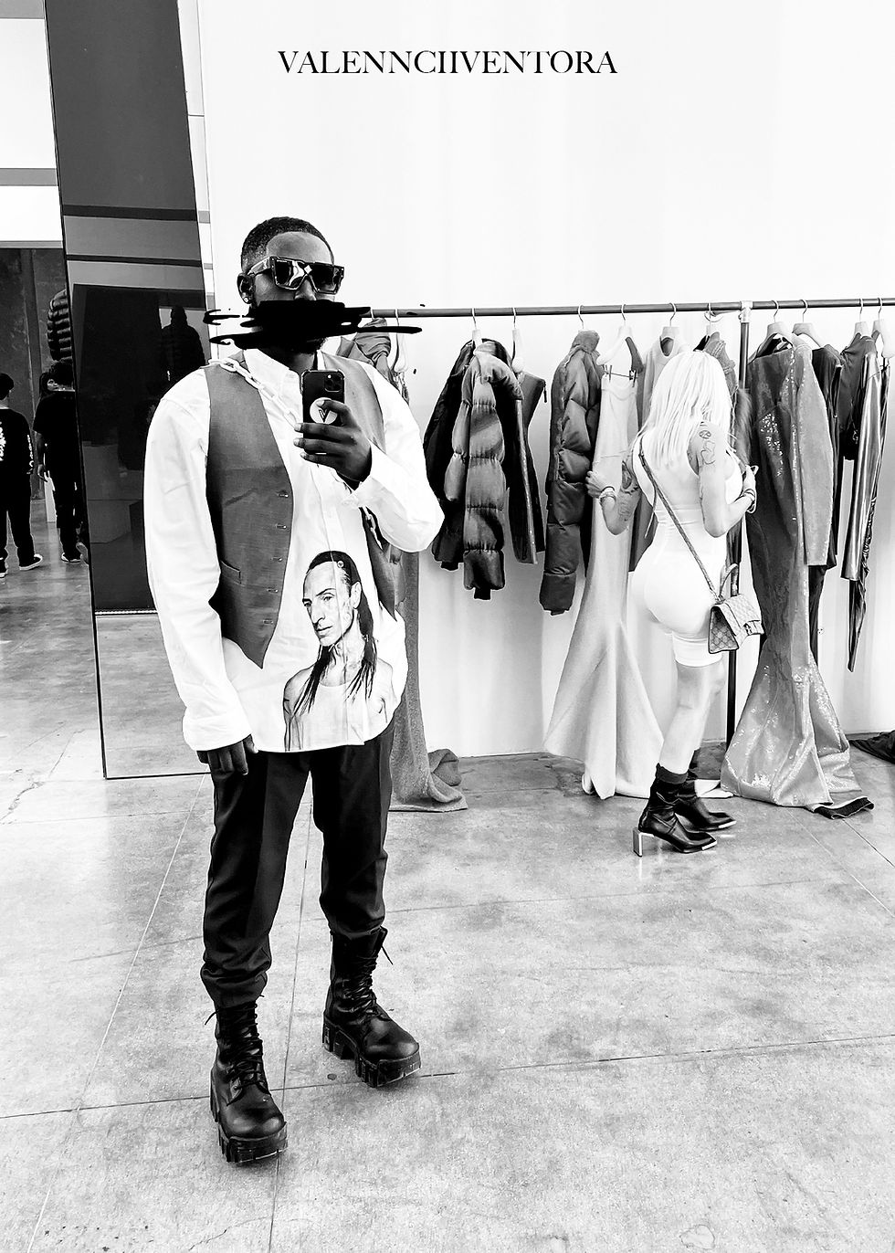 "RICTORA" BUTTON UP SHIRT