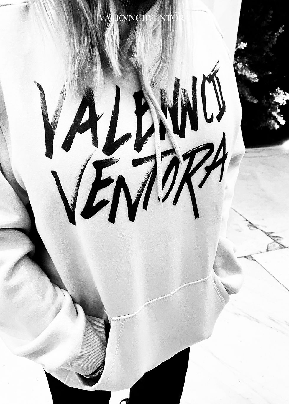 Thumbnail: "Icons Never Die" Hoodie in off white color