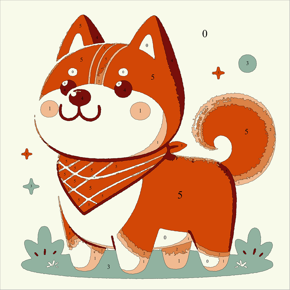 Miniaturbild: Malen nach zahlen