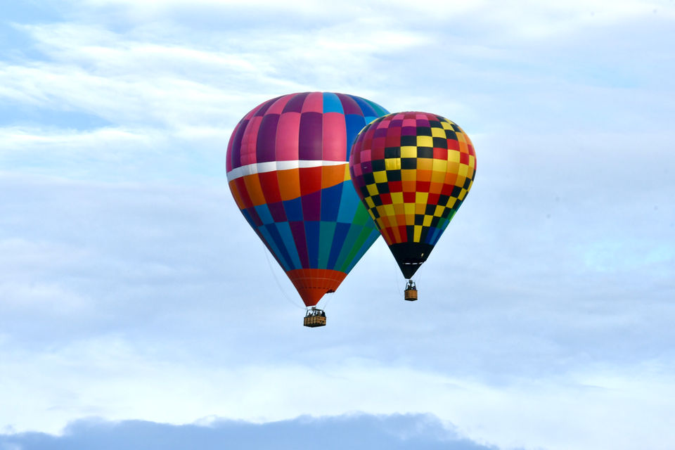 Hot air balloons
