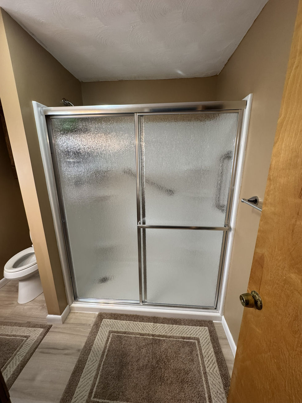 Handicap accessible shower remodel