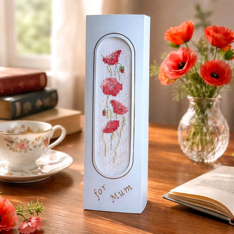 Poppy bookmark