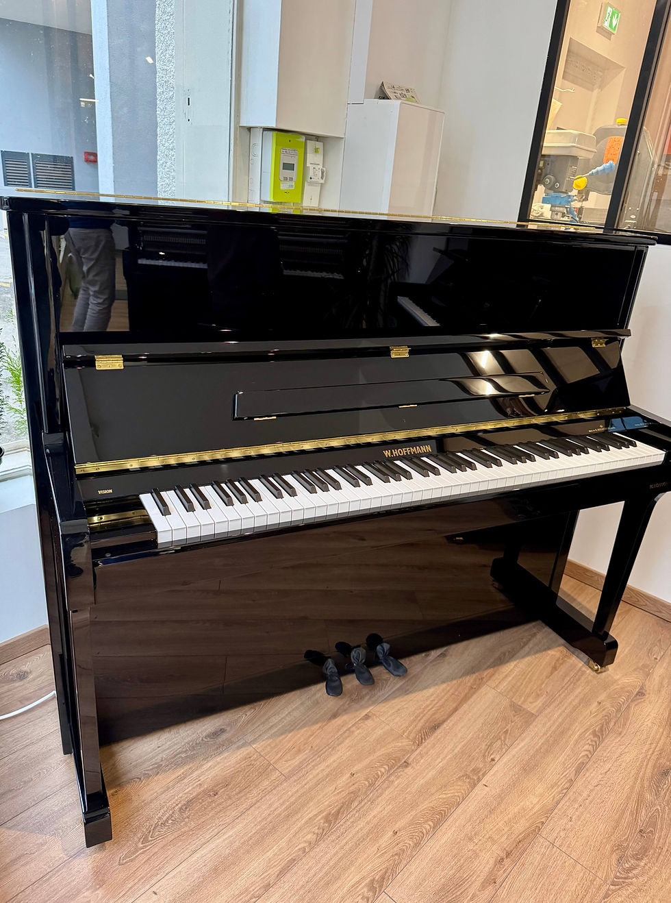 Miniature : Piano neuf P. HOFFMANN Vision V-120 noir brillant