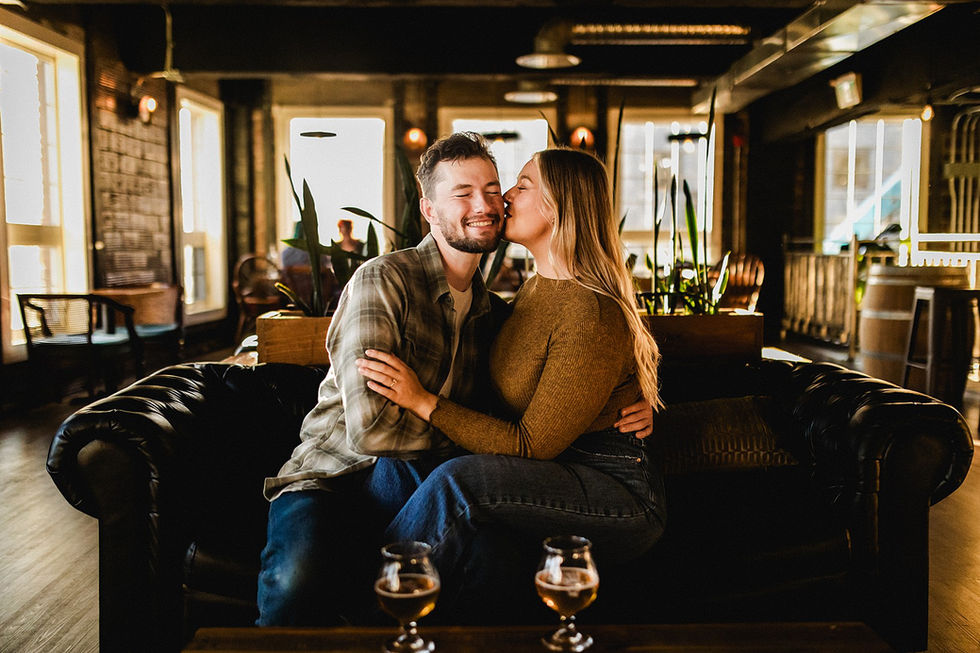 HUB co Brewery Engagement Session