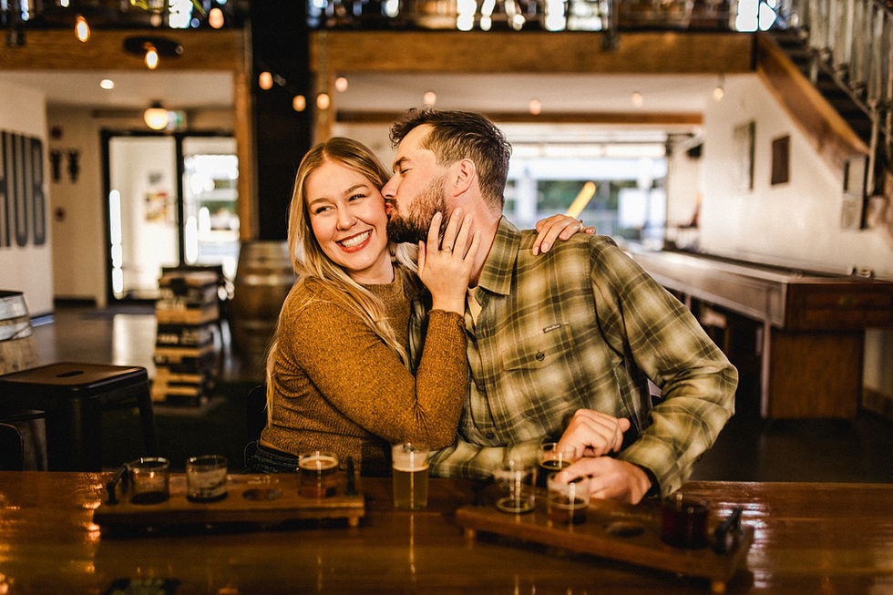 HUB co Brewery Engagement Session