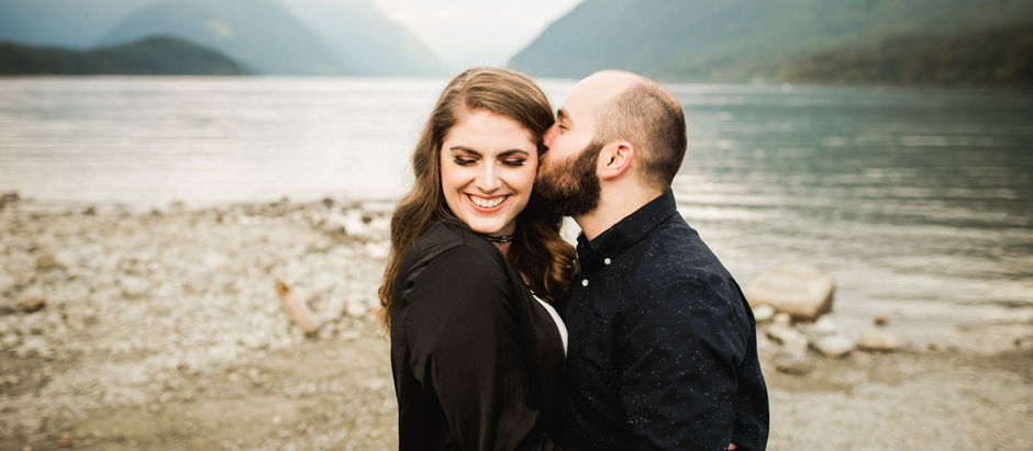 ALLEGRA & TROY | ALOUETTE LAKE ENGAGEMENT SESSION