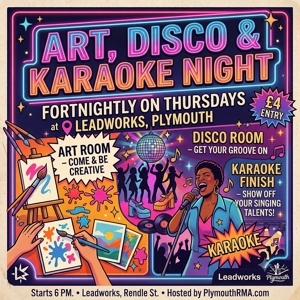 Art, Disco & Karaoke Night
