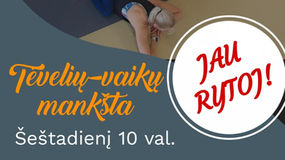 Rytoj mankštinamės!!!