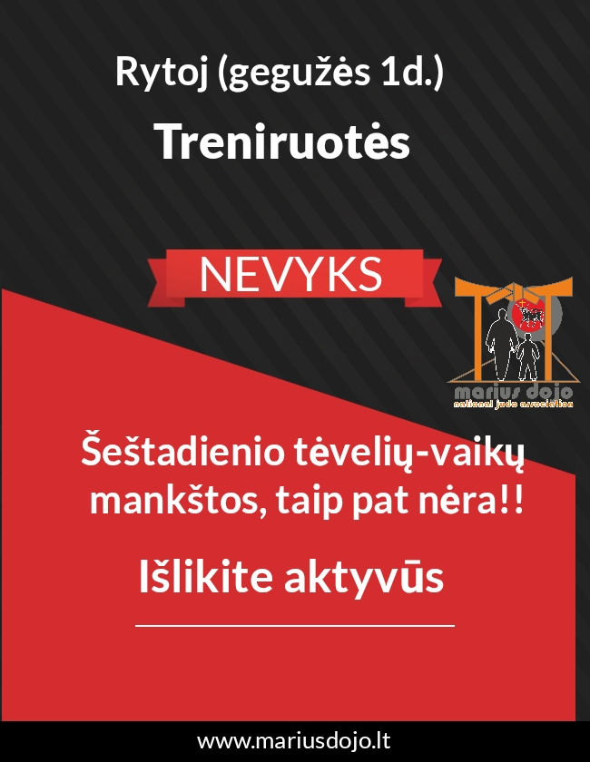 Ryt ir šeštadienį ilsimės!!