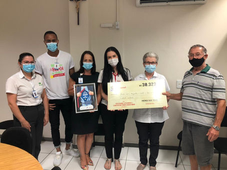 HSJosé: crianças da Oncologia pediátrica recebem doação de sorvetes especiais