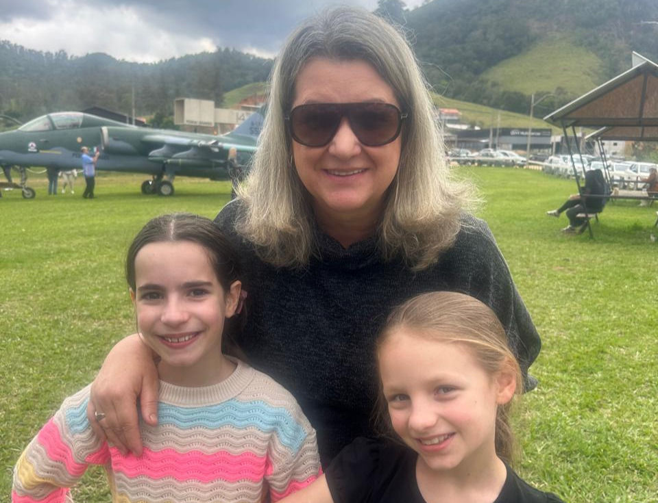 Rita - a professora que ensina italiano para crianças de dois municípios