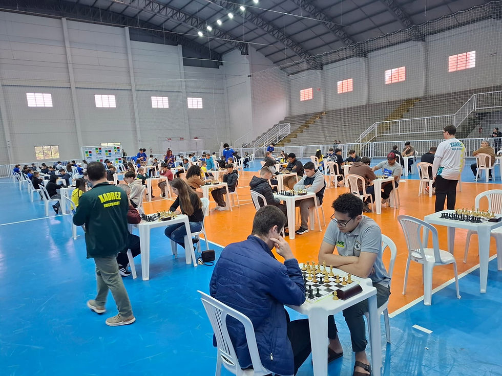 Cocal do Sul - Circuito de Xadrez reúne jogadores da região neste sábado