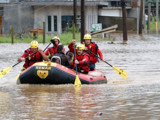 Em Santa Catarina 26 municípios registram ocorrências causadas pelas fortes chuvas