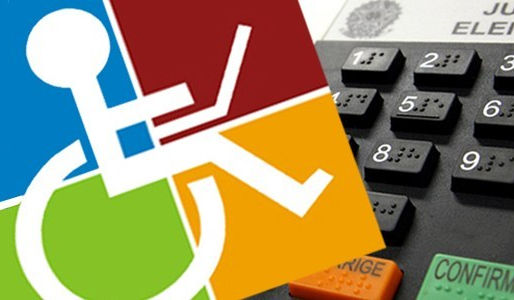 Eleitores com deficiência podem pedir mudança para seção com acessibilidade até 18 de agosto