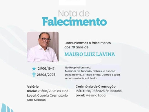 Urussanga perde ex- Chefe da Estação Experimental