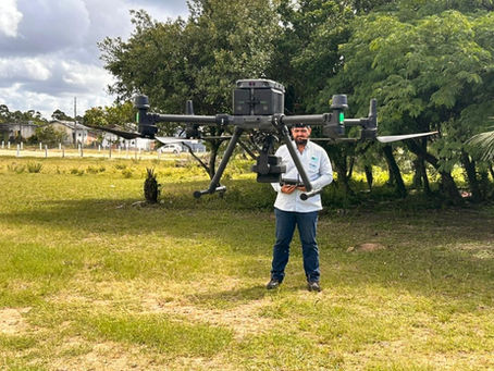 Prefeitura do Balneário Rincão utiliza drones para mapeamento de ruas