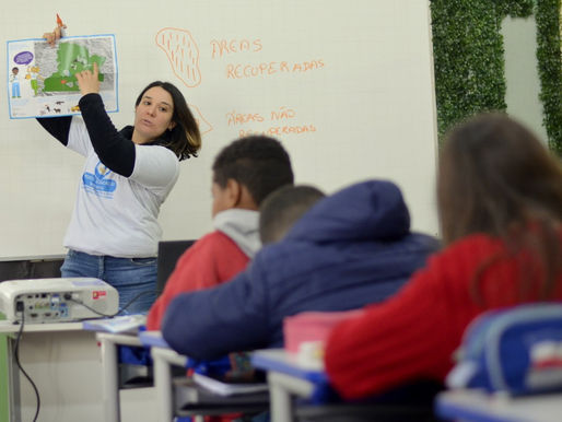 Siderópolis - Alunos participam de oficinas de educação Ambiental