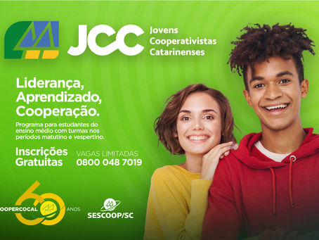 Coopercocal abre inscrições para Programa Jovens Cooperativistas