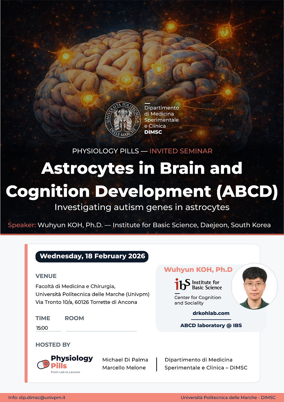 Seminar Visit to Università Politecnica delle Marche (UNIVPM)