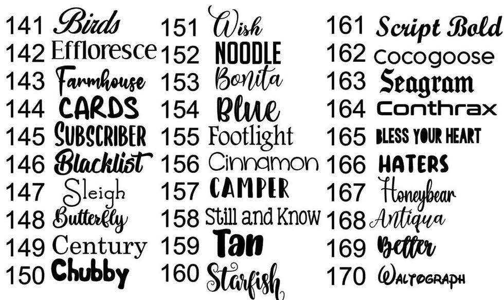 Thumbnail: Small Vinyl Decals