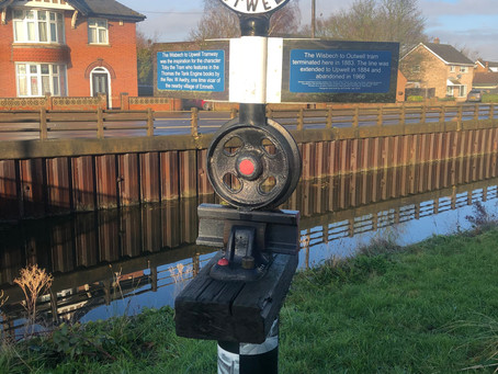 Wisbech to Upwell tramway memorial