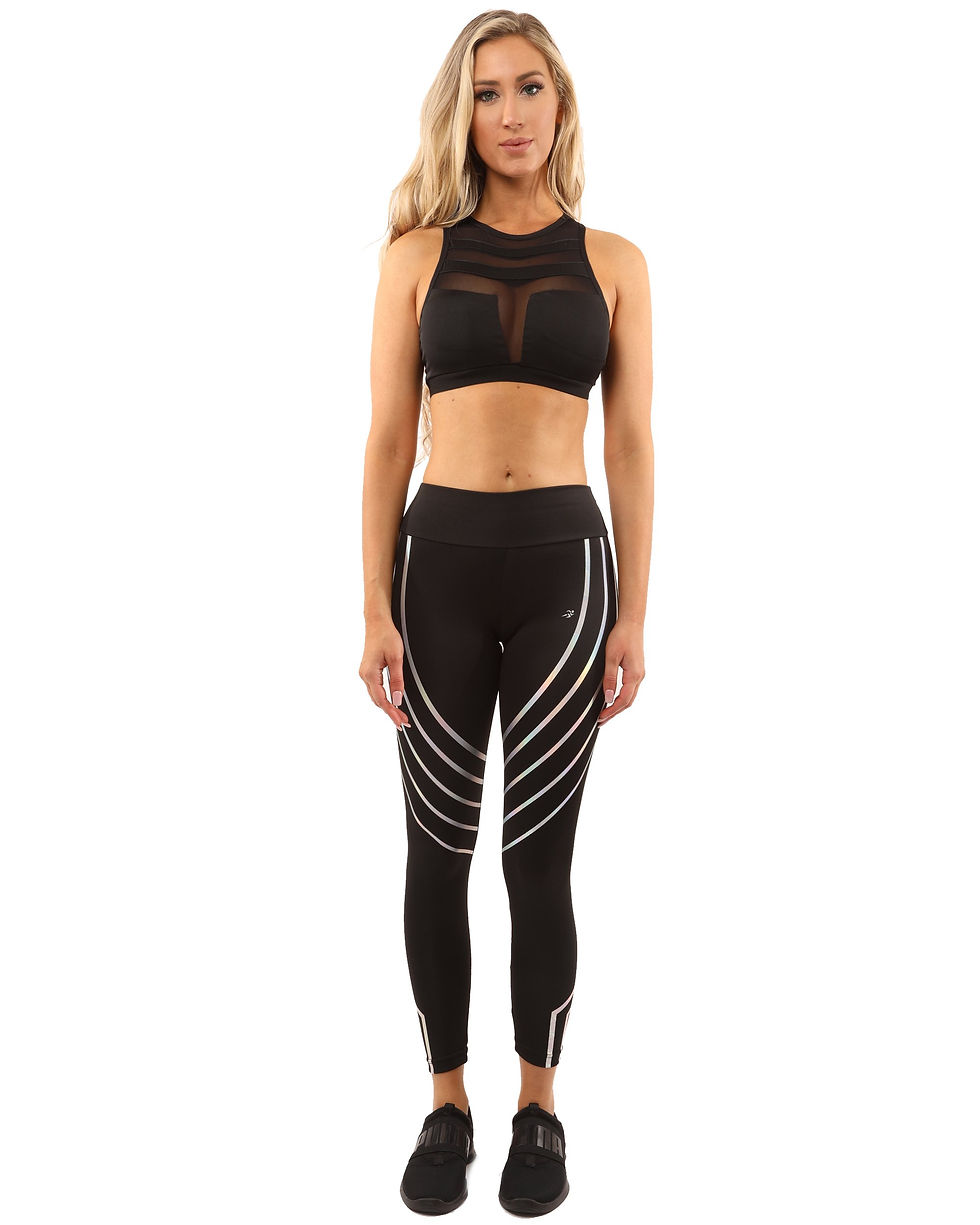Miniature : Laguna Set - Leggings & Sports Bra - Black